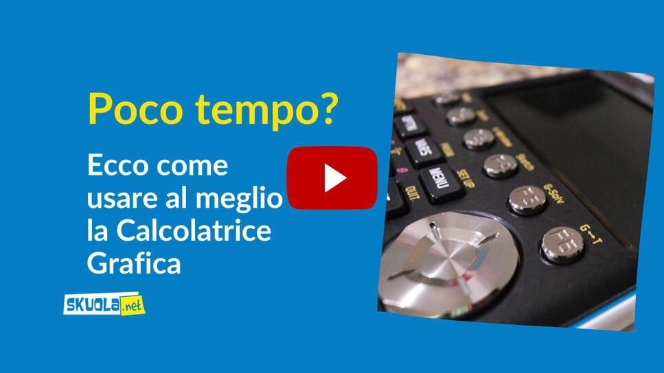 Calcolatrice grafica: la playlist di Casio